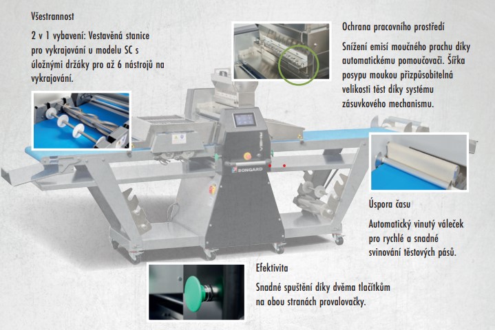 Provalovačka bongard RHEA automat